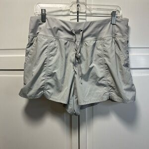 RBX Shorts With Built In Brief Size Women’s  Large Color Gray